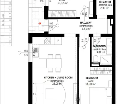 Wohnung 80 m², Lozica - am Meer, 2 Schlafzimmer - 14