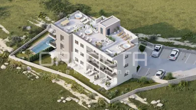 Penthouse 63 m², Okrug Gornji - Neubau und südliche Ausrichtung