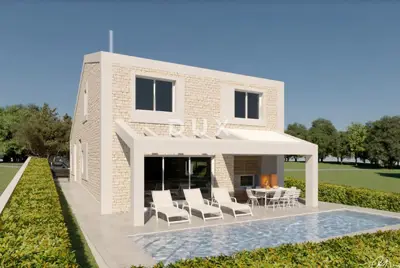 Building plot, Medulin - completed project and building permit