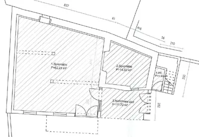Spremište 84 m², Rovinj centar - prenamjena u stan