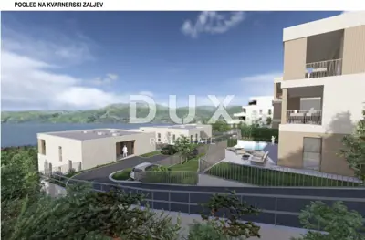 RIJEKA, KOSTRENA - Ekskluzivan dvoetažni stan 212.23 m², novogradnja s