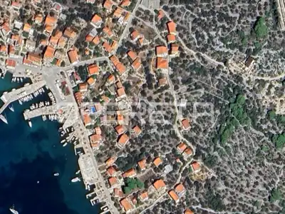 Building land 636 m², Kaprije - 120 m from the sea - 4