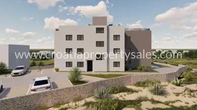 Stanovi 51-71 m², Okrug na Čiovu, mirna lokacija blizu mora - 10