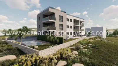 Stanovi 51-71 m², Okrug na Čiovu, mirna lokacija blizu mora - 5
