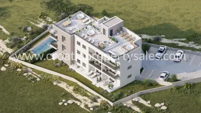 Stanovi 51-71 m², Okrug na Čiovu, mirna lokacija blizu mora - 3