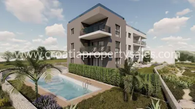 Stanovi 51-71 m², Okrug na Čiovu, mirna lokacija blizu mora - 6