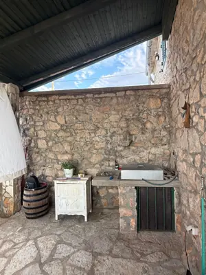 Kuća 100 m², Malinska - bazen i pogled na Kvarner - 13