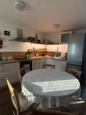 Kuća 100 m², Malinska - bazen i pogled na Kvarner - 15