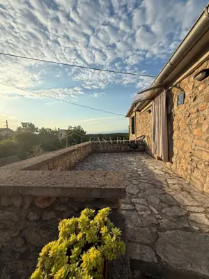 Kuća 100 m², Malinska - bazen i pogled na Kvarner - 6