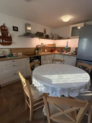Kuća 100 m², Malinska - bazen i pogled na Kvarner - 17