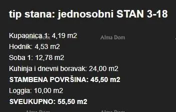 Stan 55,5 m², Umag - 3. kat blizu centra - 21