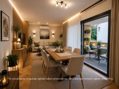 Stan u Malinskoj, 2 spavaće sobe i balkon - 2