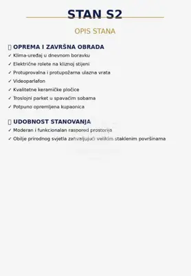 Stan 67 m², Strožanac - moderan dvosoban s lođom - 10