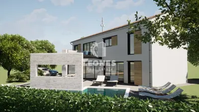 Villa mit Pool, Vrsar - traditionell-moderne Verbindung - 9