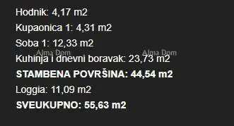 Stan 55,63 m², Umag - blizu centra i mora - 14