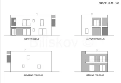 Baugrundstück 365 m², Klenovica, Meerblick - 6