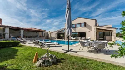 Haus mit Pool, Rabac, Meer- und Grünblick - 4