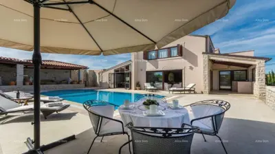 Haus mit Pool, Rabac, Meer- und Grünblick - 6