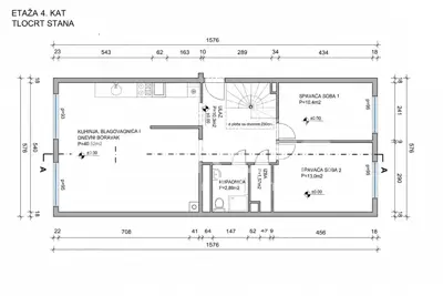 Stan 104 m², Vrbani - 4 sobe, 2 etaže - 18