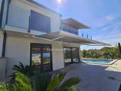 House 193 m², Malinska na Krku, pool and sea view - 5