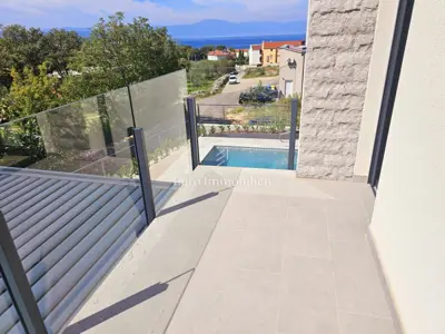 House 193 m², Malinska na Krku, pool and sea view - 21