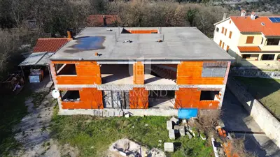Rohbau zgrada, Labin - velika okućnica i mirno predgrađe - 9