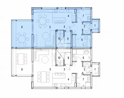 House 158 m², Buševec - modern semi-detached house - 3