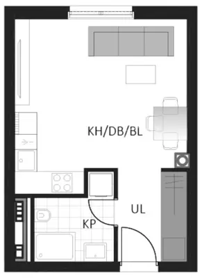 Wohnung zum Kauf in Delnice, 28,6 m²