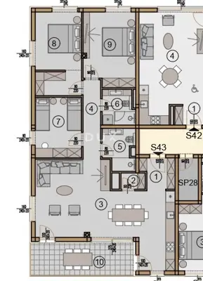 Stan 109 m², Monvidal Pula - novogradnja s liftom - 8