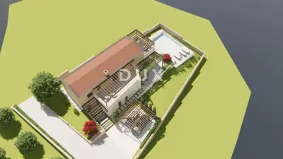 Građevinsko zemljište, Višnjan - građevinska dozvola i pogled na more - 9