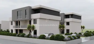 Apartmani u stambenoj zgradi novogradnje, 20 m od mora