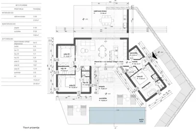 Villa 135 m², Linardići - pool and sea view - 20