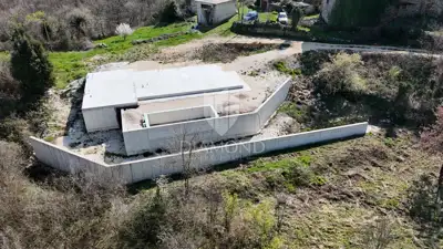 Baugrundstück, Labin - Projekt und Nähe zu Rabac - 3
