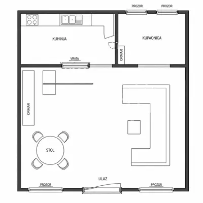 STAN 43 m². ČAKOVEC. CENTAR.PRODAJA. - 8