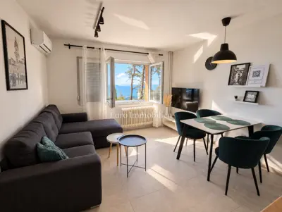 Stan 42 m², Gornja Vežica - pogled na more i sauna