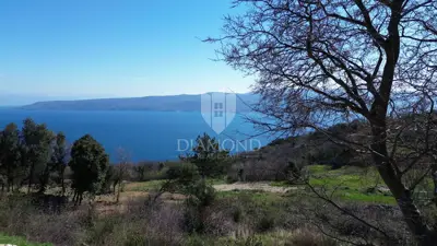 Building plot 1,041 m², Labin - sea view - 2