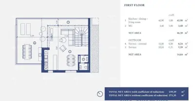 Villa 262,99 m², Umag - Meerblick und Garten - 8