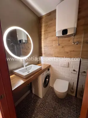 Kamena kuća u Šibeniku, stari grad, terasa s pogledom na more - 10