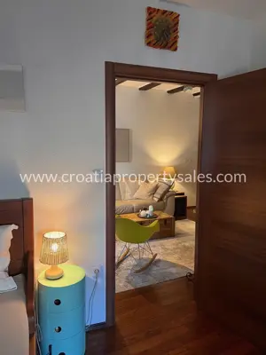 Kamena kuća u Šibeniku, stari grad, terasa s pogledom na more - 6