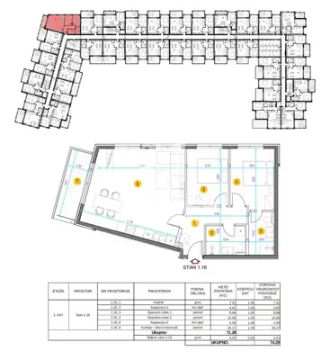 Apartment 74 m², Umag - 800 m from the sea and the center - 12