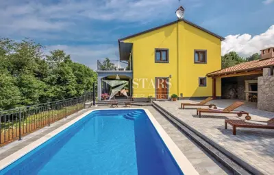 Matulji, Mali Brgud-kuća sa bazenom za dugoročni najam