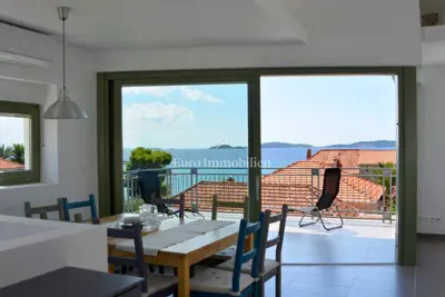 Apartment 102 m², Orebić - sea view and two terraces