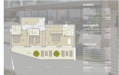House 277 m², Buje - new construction with pool and sea view - 10