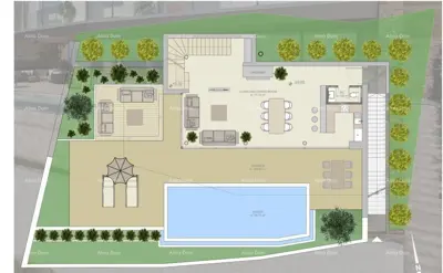 House 277 m², Buje - new construction with pool and sea view - 8