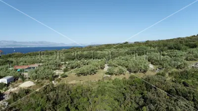 Baugrundstück 2 709 m², Nečujam, Meerblick - 6