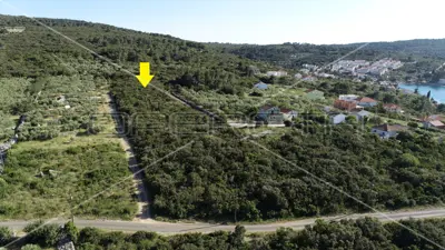Baugrundstück 2 709 m², Nečujam, Meerblick - 4
