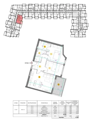 Wohnung 68 m², Umag - Neubau mit 2 Parkplätzen - 12
