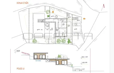 Baugrundstück 671 m², Vinišće, ruhiger Teil in der Nähe des Meeres - 4