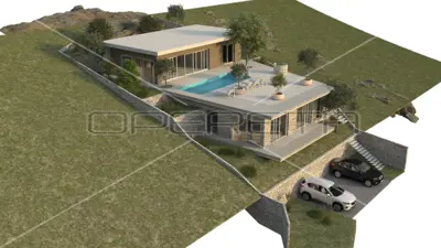 Baugrundstück 671 m², Vinišće, ruhiger Teil in der Nähe des Meeres - 2
