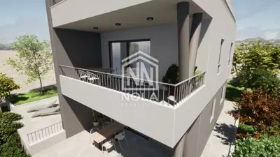 Apartman 100 m², Vodice - panoramska terasa i pogled na more - 7